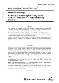 AS/NZS 4276.3.2:2003 AS/NZS 4276.3.2:2003