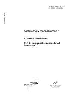 AS/NZS 60079.6:2007