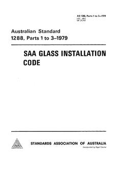 AS 1288.1-1979 AS 1288.1-1979