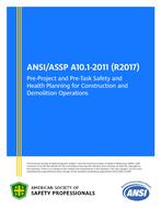 ASSP A10.1 ASSP A10.1
