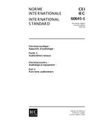 Download IEC 60645-1 Ed. 2.0 b:2001 In PDF - International Technical ...