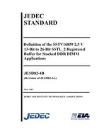 JEDEC JESD82-4B JEDEC JESD82-4B