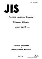 Download JIS K 1429 In PDF - International Technical & Specifications Codes