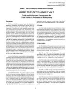 SSPC VIS 4 / NACE VIS 7 Guide SSPC VIS 4 / NACE VIS 7 Guide